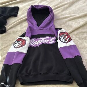 Purple and Black Raptors Hoodie